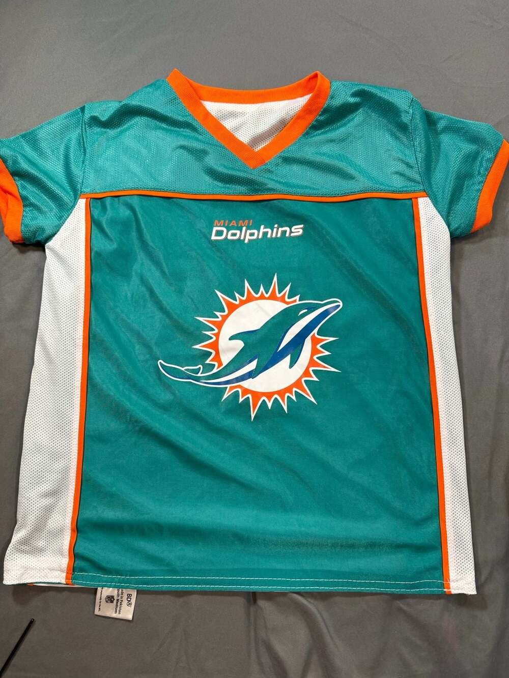 NFL Miami Dolphins Reversible Flag Football Jersey Youth L/XL